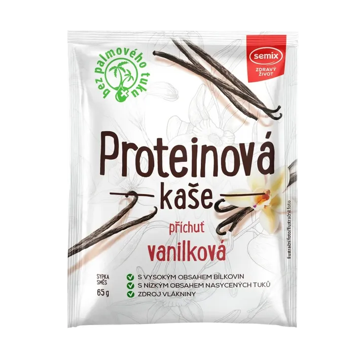 Semix Proteinová kaše vanilková 65 g